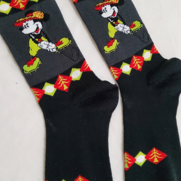 GOLF Disney Socks Never worn, NWOT, black/gray Mickey Mouse - Picture 4 of 6